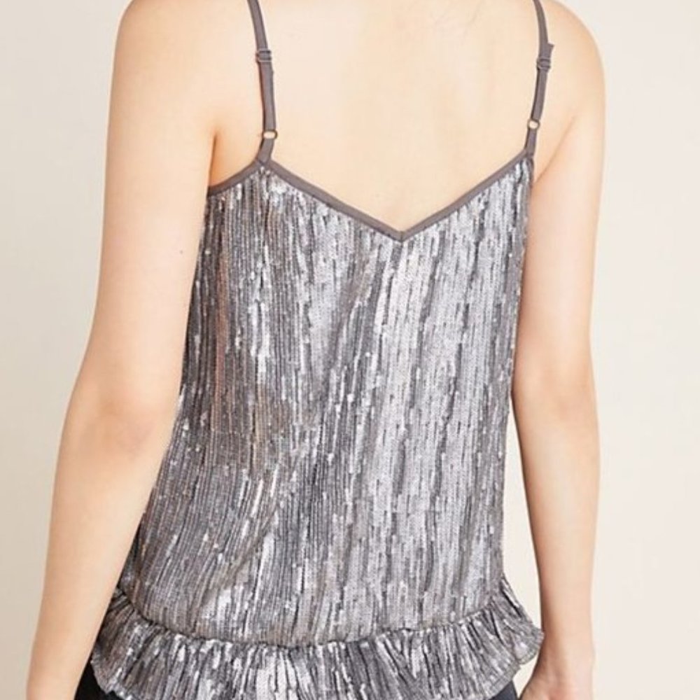NWT Anthropologie Amelie Sequin Camisole Sz 6, 14 - Picture 2 of 10